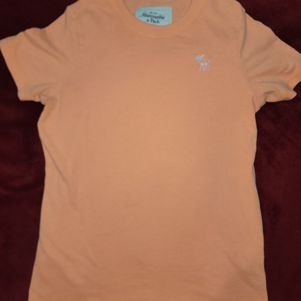 Abercrombie & Fitch Orange T-Shirt